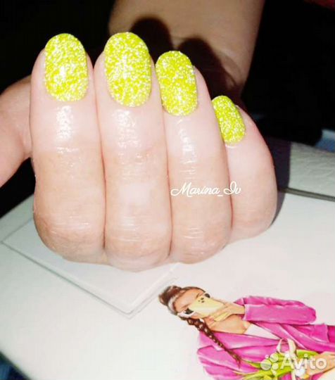 Маникюр наращивание