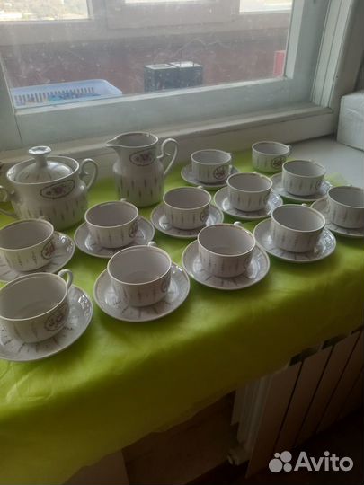 Фарфоровый сервиз СССР