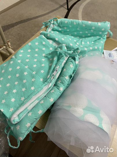 Бортики и балдахин