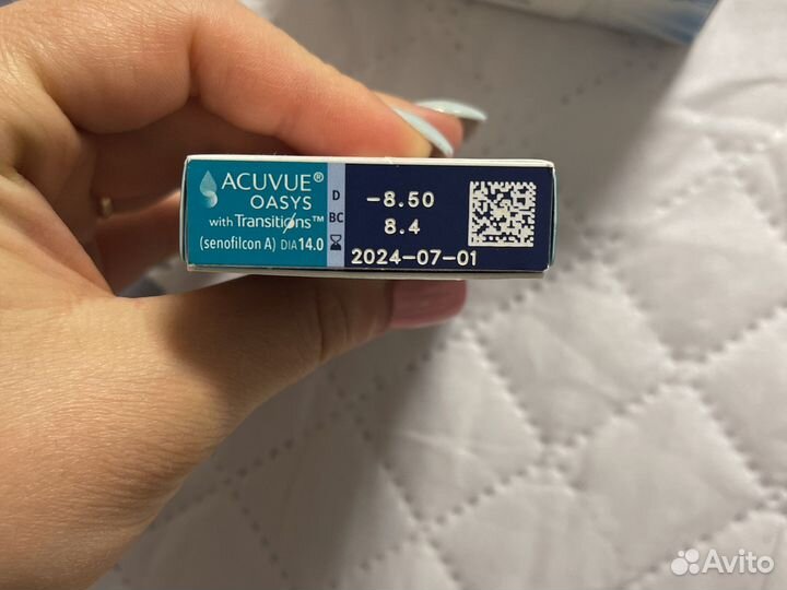 Контактные линзы Acuvue oasys