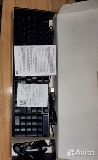 Игровая клавиатура и мышь комплект