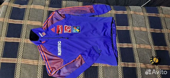 Лыж.разминочная куртка p48 adidas Сб.Норвегии