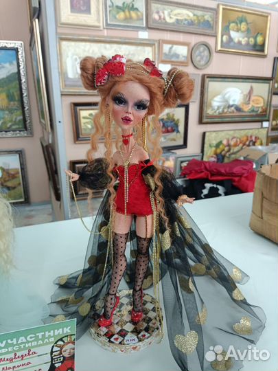Коллекционная авторская кукла ручной работы