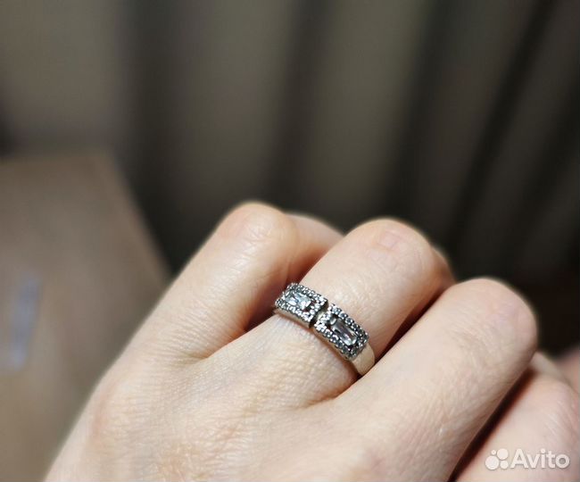 Серебряное кольцо 16,5