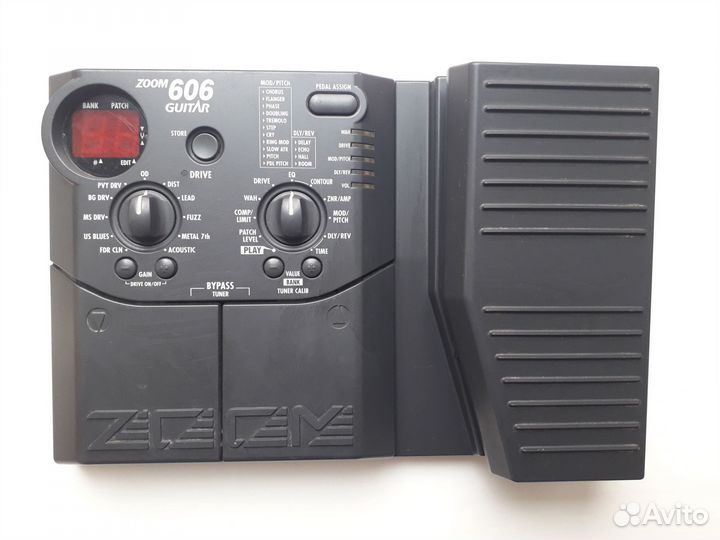 Гитарный процессор Zoom 606