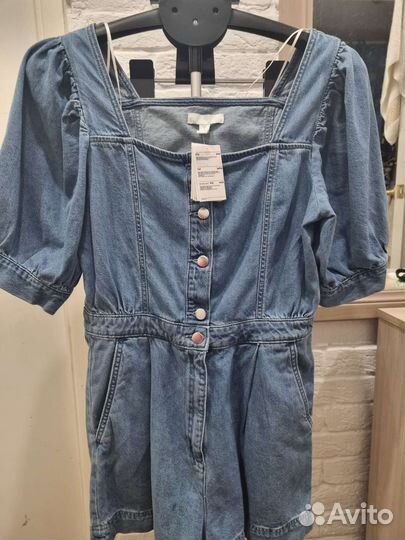 Джинсовый комбез HM новый