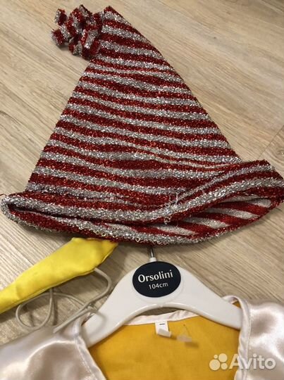 Новогодний костюм Буратино,Зайчика.Мышки.Клоун.Инд