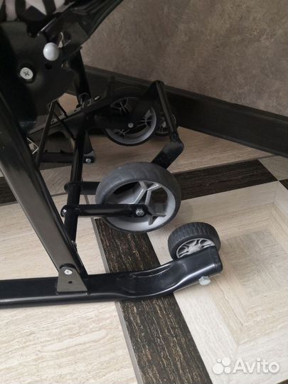 Детские санки коляска с колесами бу