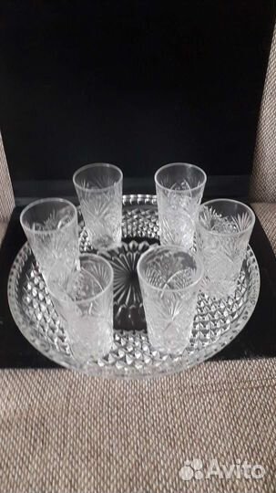 Графин с рюмками СССР