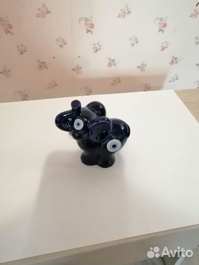 Фигурка синий слон, Турция