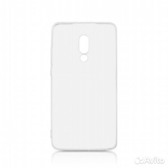 Силиконовый супертонкий чехол DF для Meizu 16 Plus