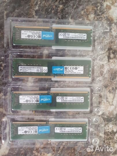 Плашки озу 16GB DDR4-3200
