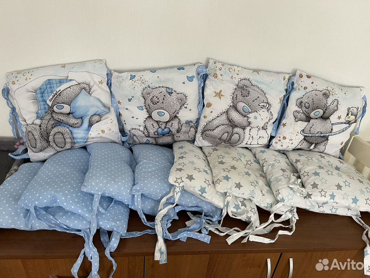 Бортики в детскую кроватку