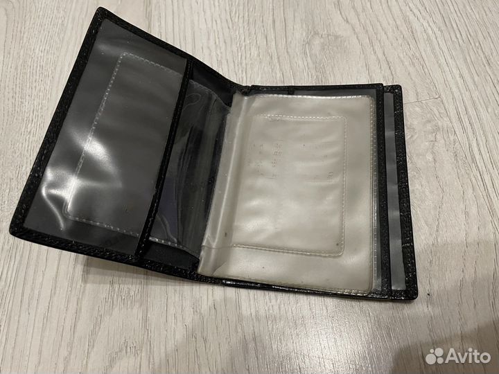 Обложка для автодокументов натуральная кожа