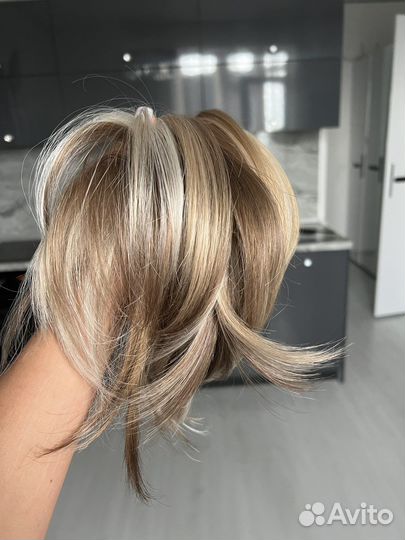 Накладной хвост на заколке