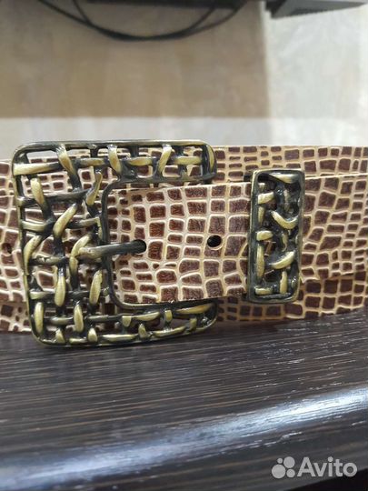 Ремень женский кожаный новый