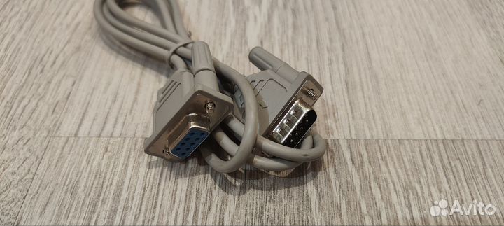 Кабель удлинитель RS232-RS232 (вилка-розетка)