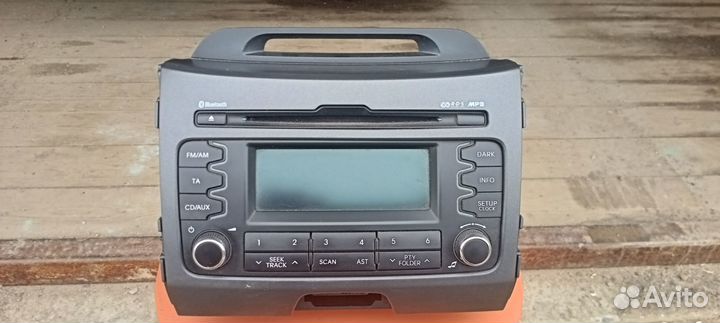 Магнитола штатная на KIA Sportage