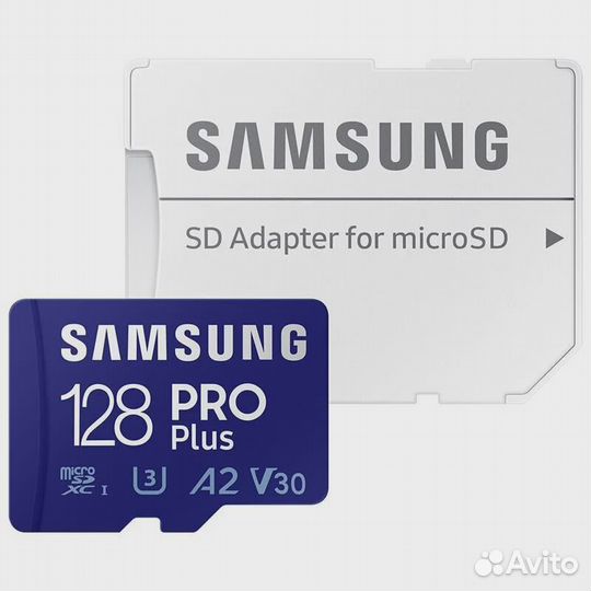 Карта памяти microSD Samsung Pro Plus 128 Gb ориг