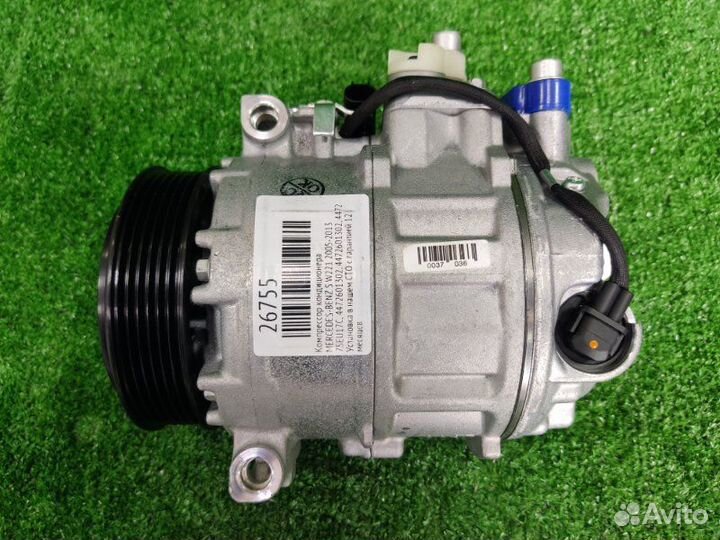 Компрессор кондиционера Mercedes-Benz S W221