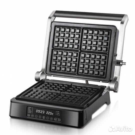 Гриль электрический универсальный и вафельница 2в1