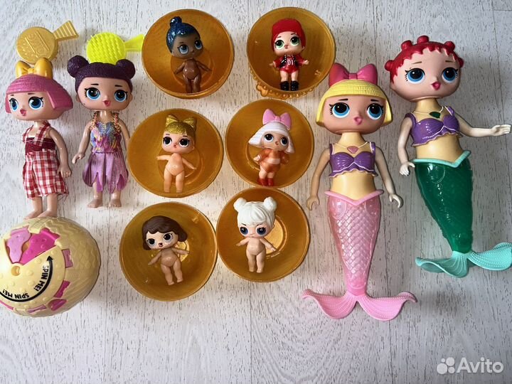 Эльза мяч монстер хай куклы русалки диадема