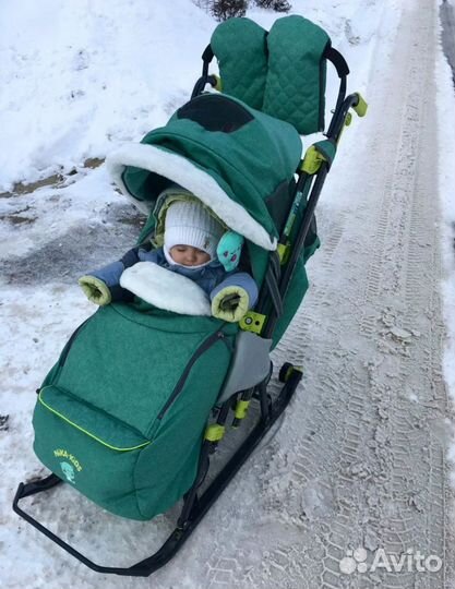 Санки коляска ника 7 3