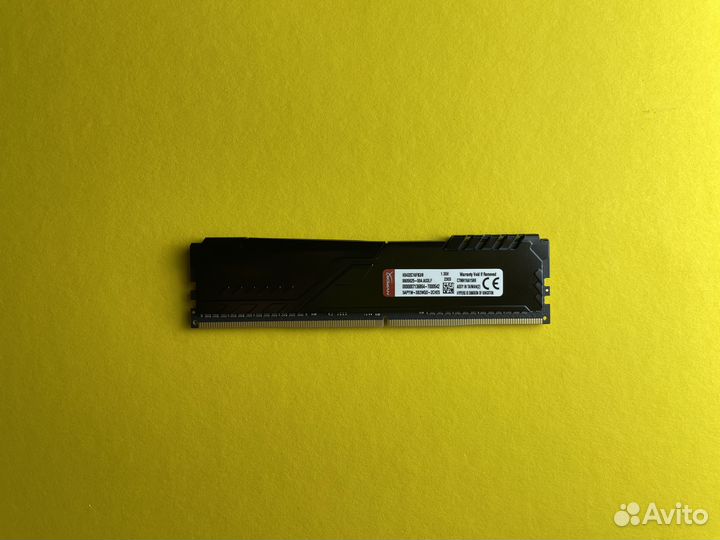 DDR4 8 GB 3200 MHz HyperX Fury новая с гарантией
