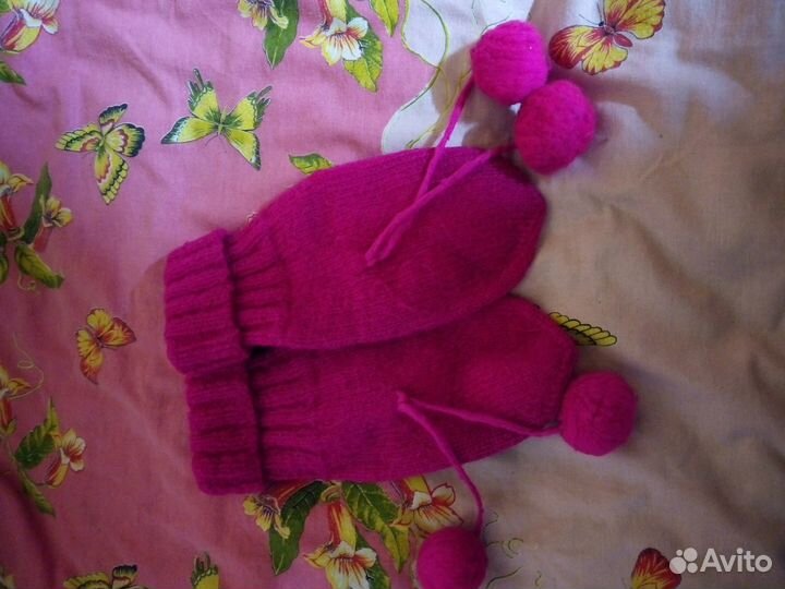 Креативные теплые варежки