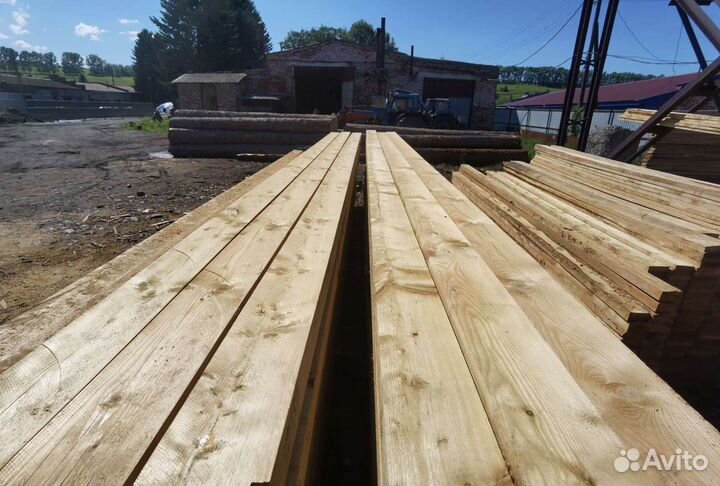 Пиломатериал отборный из лиственницы