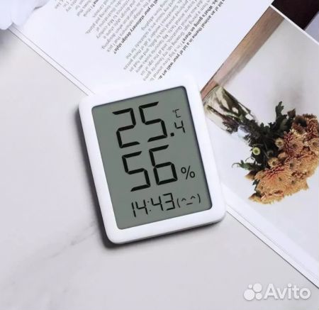 Термометр / метеостанция xiaomi LCD (MHO-C601)