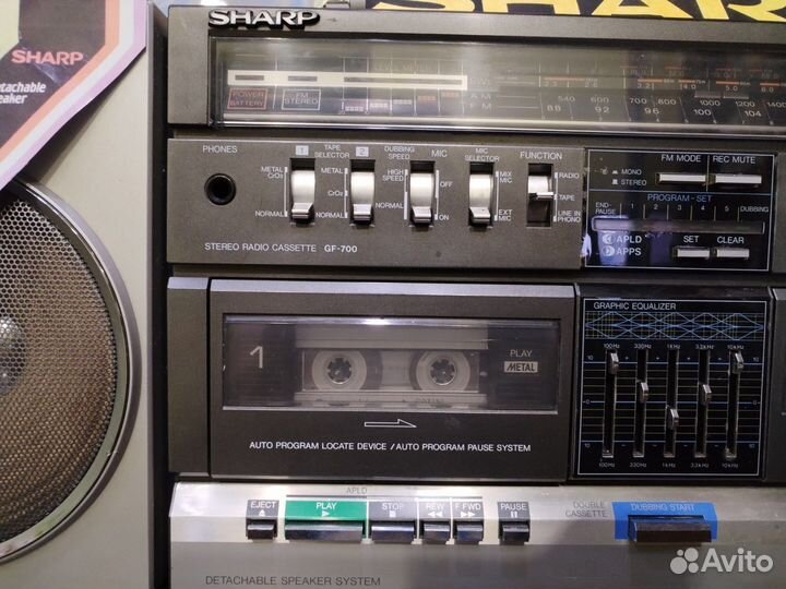 Магнитофон sharp GF-700