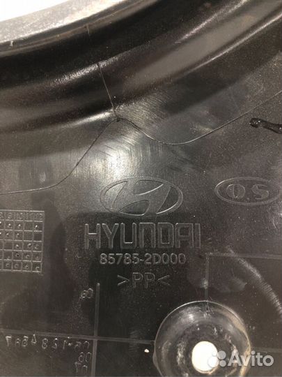 Обшивка багажника hyundai elantra XD 1.6 aкпп