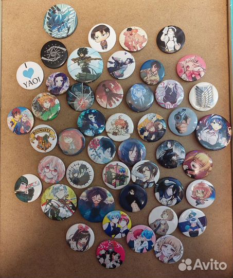 Аниме значки