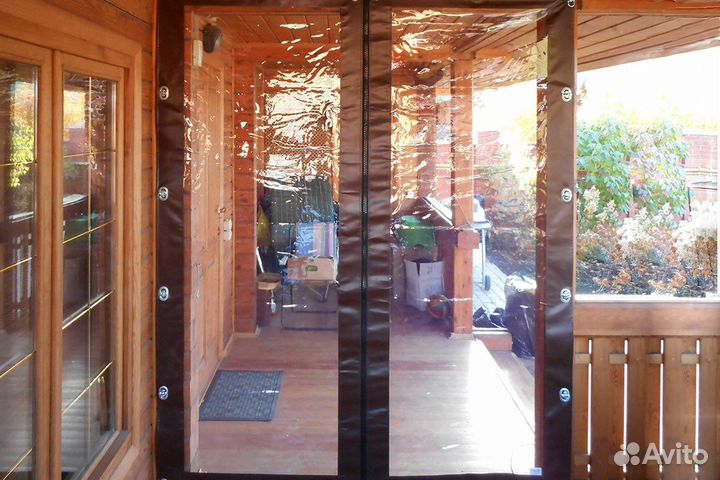 Мягкие окна для беседок, веранд