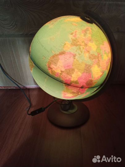 Глобус ночник