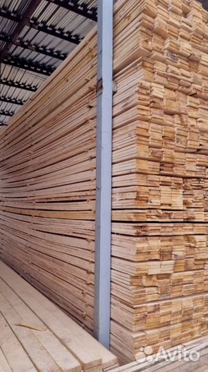 Доска обрезная 50х200х6000мм с доставкой