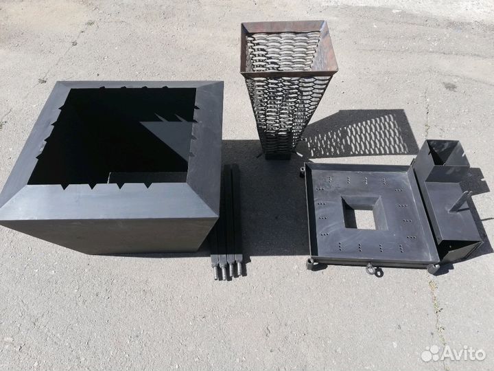 Мангал вертикальный под 16 шампуров на заказ