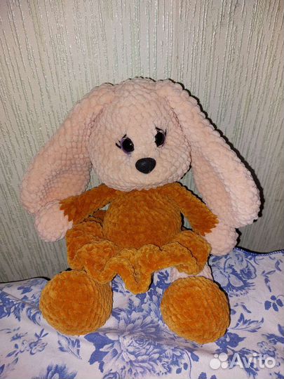 Зайка ручной работы