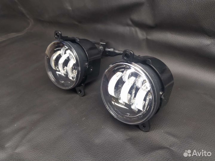 LED Туманки LADA Priora 70W Белый/Желтый