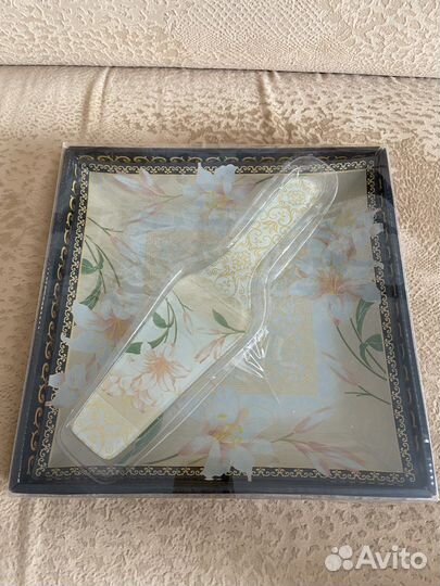 Набор тарелка+лопатка для торта Новый