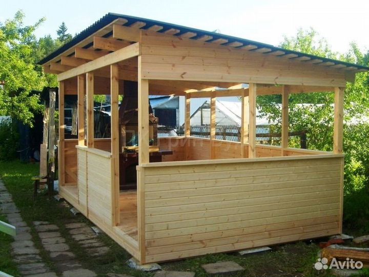 Пристройка веранд, террасы, хозблоки