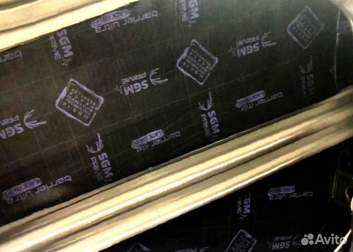 Шумоизоляция пола (кроссовер)