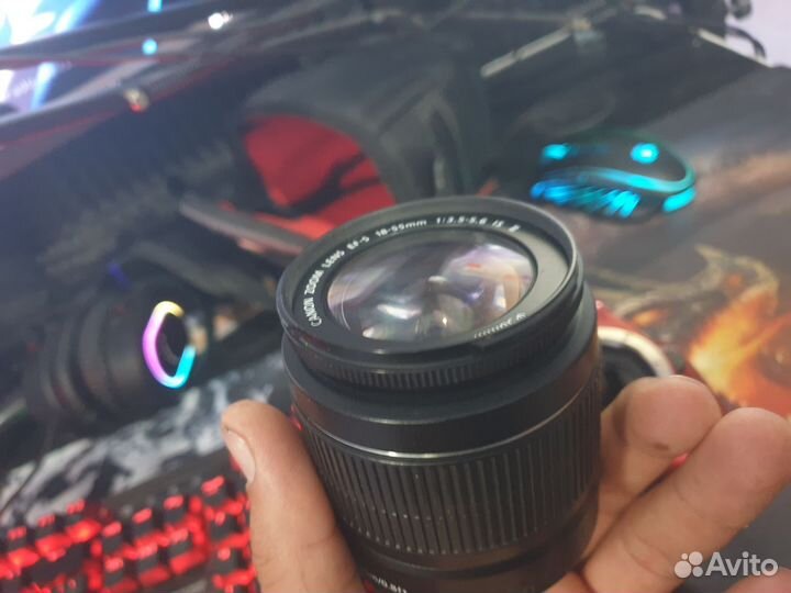 Фотоаппарат Canon 1100d объектив canon efs18-55