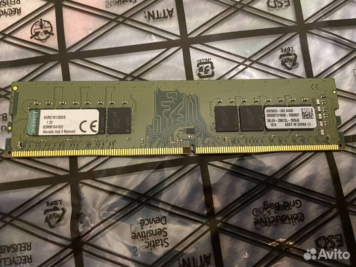 Оперативная память Kingston KVR21N15D8/8 8 гб