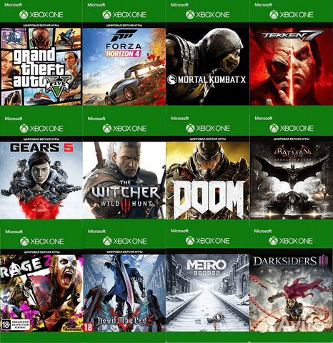 Игры для Xbox One / Series (цифровые ключи / коды) купить в Москве с ...