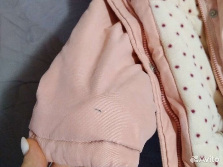 Зимняя куртка для девочки 104