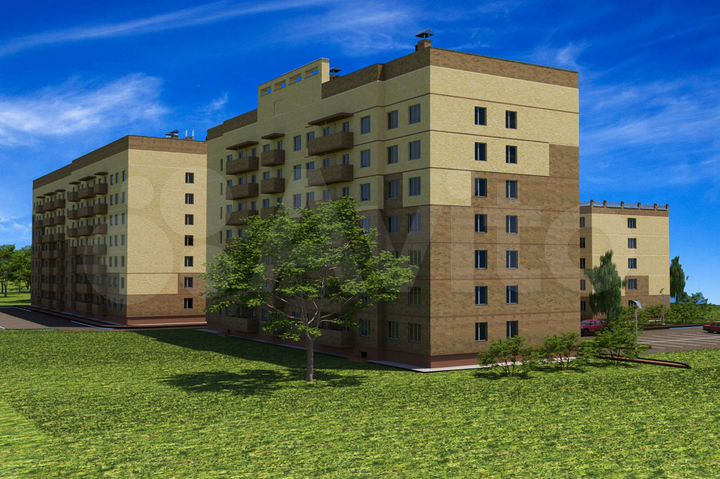 2-к. квартира, 68,6 м², 4/7 эт.