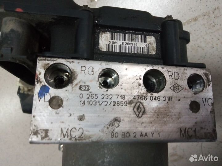 Блок абс ABS Ниссан Альмера g15 Nissan Almera G15