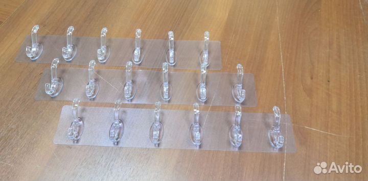 Крючки самоклеющиеся 6 в 1